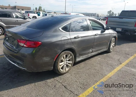 2015 Chrysler 200 Limited из США, поврежденный, VIN 1C3CCCAB8FN741017